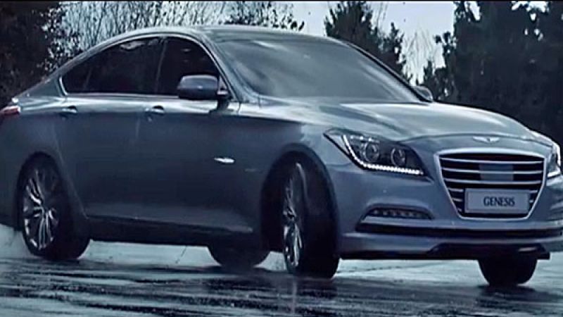 2015 Hyundai Genesis on the Nurburgring
