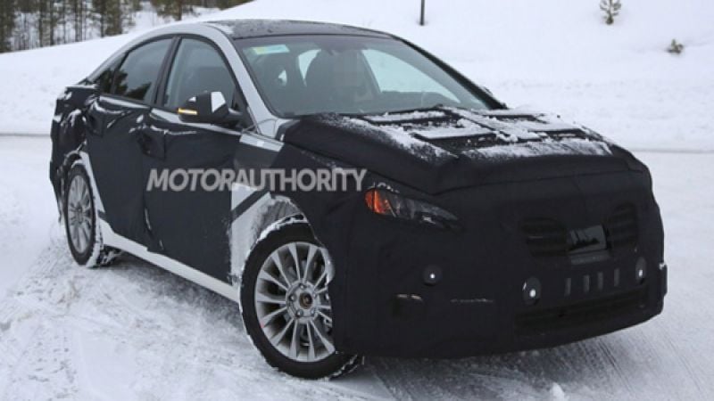 Hyundai Sonata cold weather testing