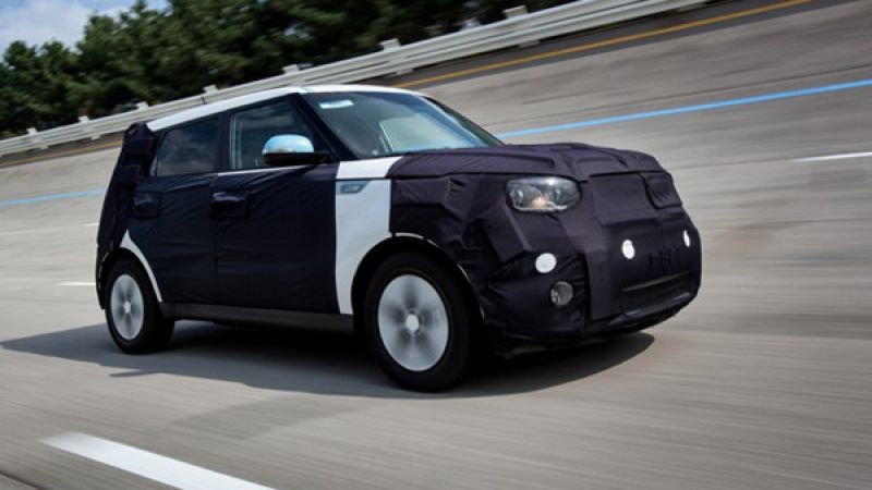 2014 Kia Soul electric car