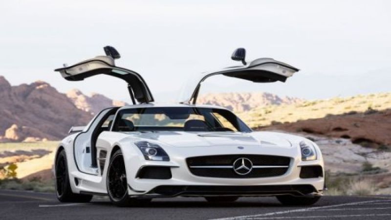 2014 Mercedes-Benz SLS AMG Black Series coupe