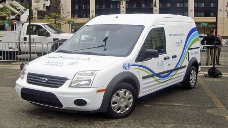Ford Transit Connect Electric (Wikimedia)