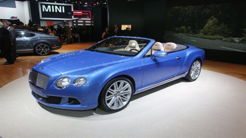 Bentley Continental GT Speed Convertible at NAIAS