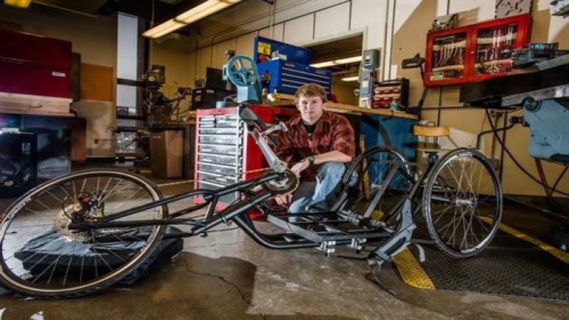 Michigan Tech cycle for wounded veterans