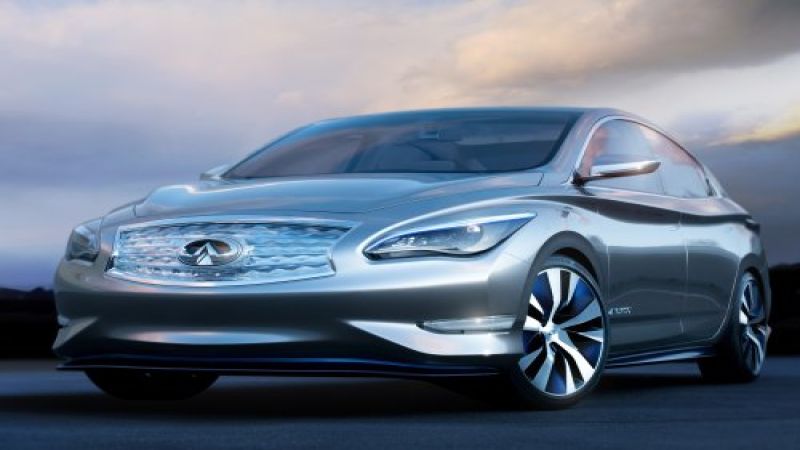 Infiniti LE Concept front quarter view