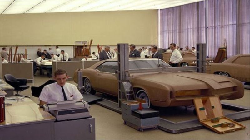 General Motors design studio 1960s