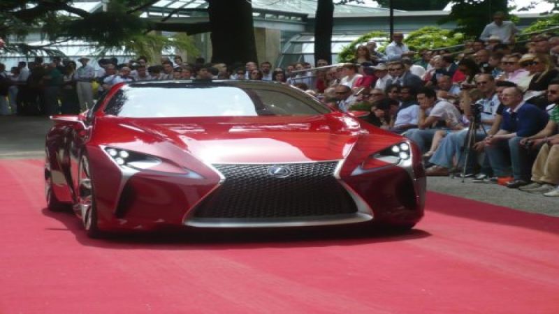 Lexus LF-LC at Concorso d'Eleganza