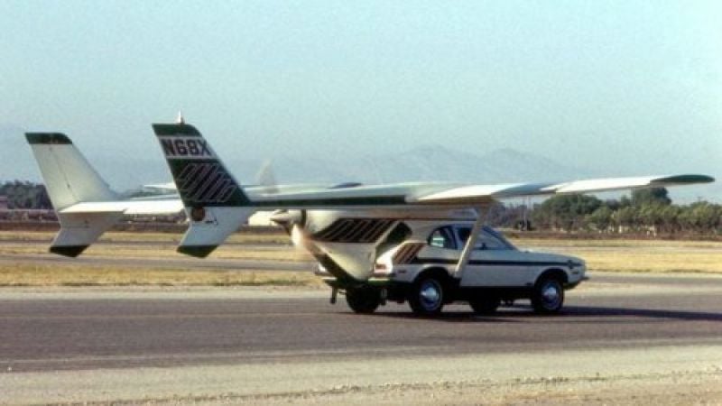 A Ford Pinto with Wings