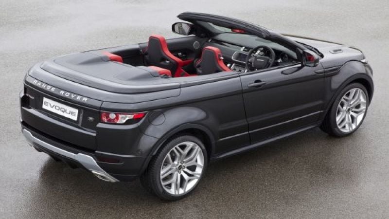 Range Rover Evoque Convertible concept
