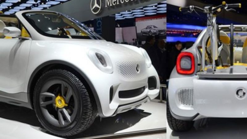 Smart For-Us concept at NAIAS (Daimler)