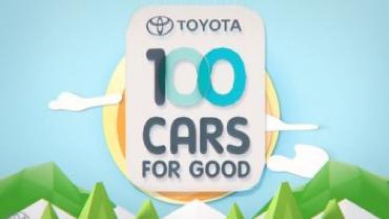 Toyota 100 cars for good