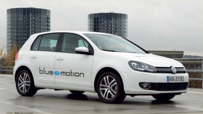 VW Golf Blue e-motion prototype