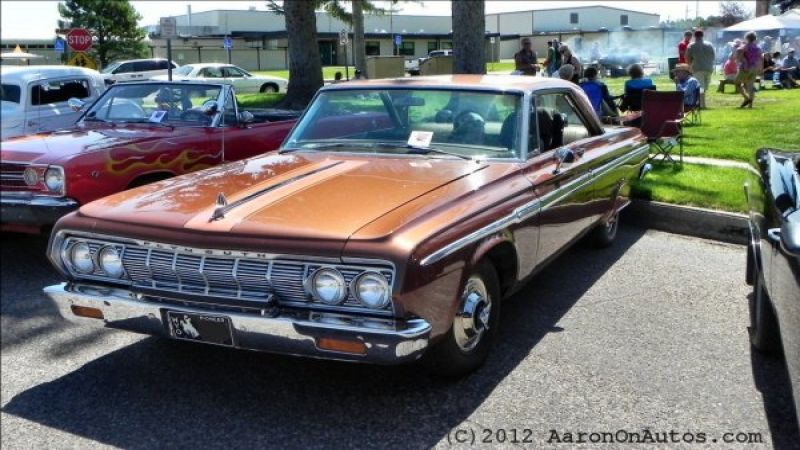 1964 Plymouth Sport Fury at Pine Bluffs, Wyoming Trail Days 2012