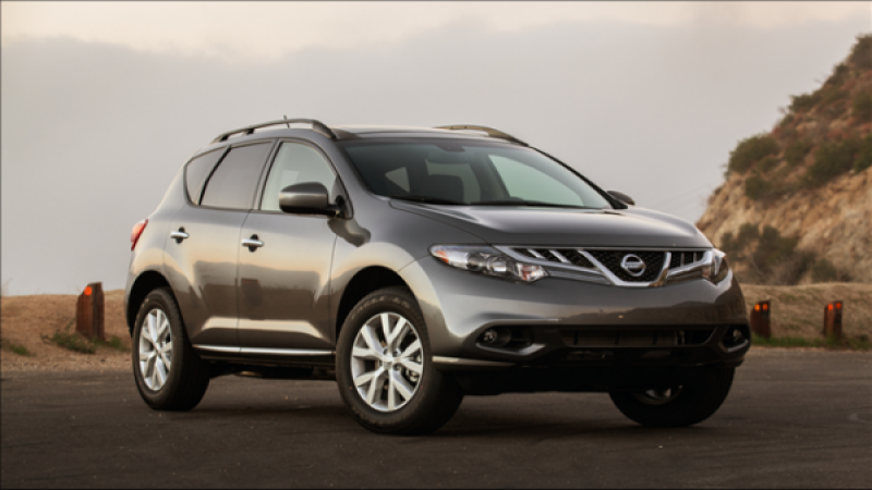 2014 Nissan Murano at the beach