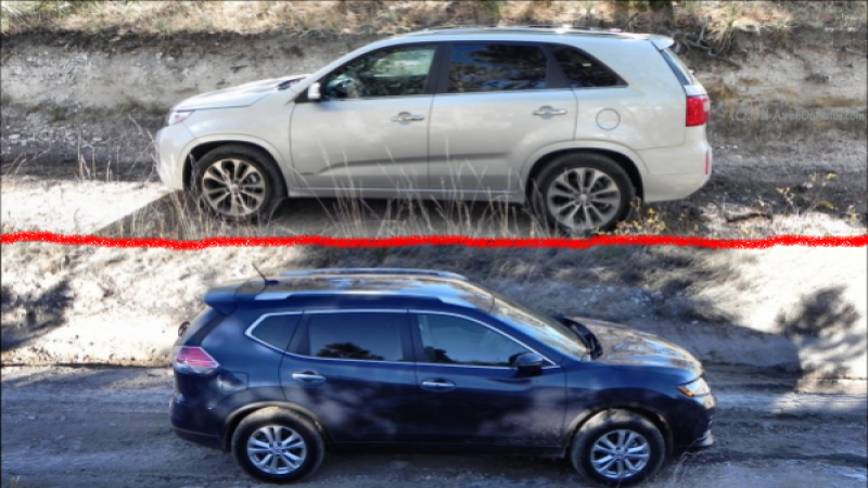 Sorento vs Rogue 2015