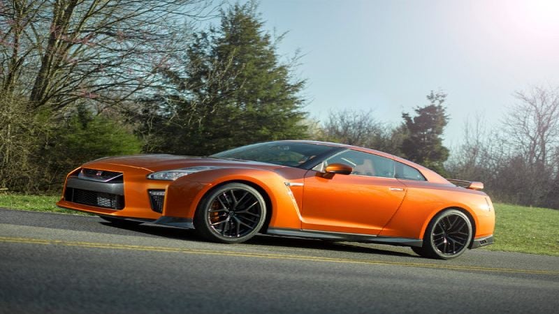 2017 Nissan GT-R in Blaze Metallic