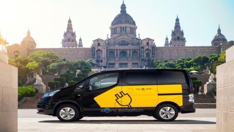 Nissan e-NV200 Barcelona Taxi