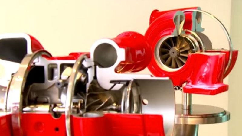 Nissan Titan Cummins engine turbine