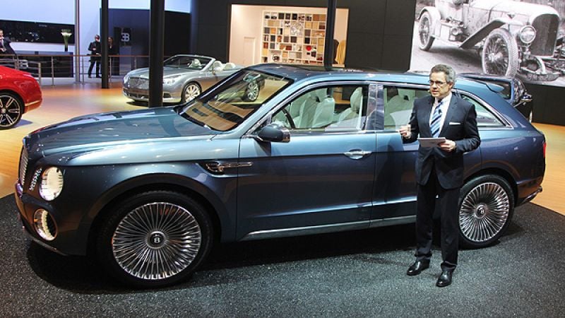 Durheimer and the Bentley SUV