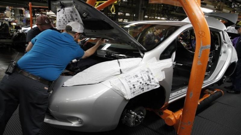 Nissan LEAF production in Smyrna, TN