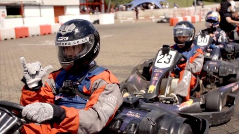 Infiniti Red Bull Racing in karts