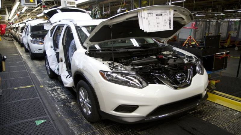 2014 Nissan Rogue at Smyrna assembly plant