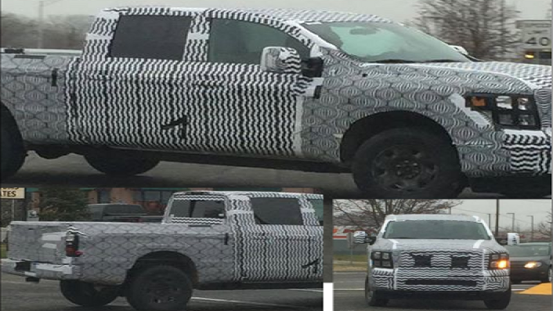 2016 Titan Diesel spyshots