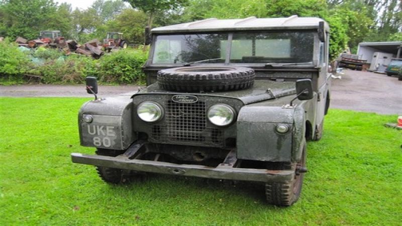 Winston Churchill Land Rover