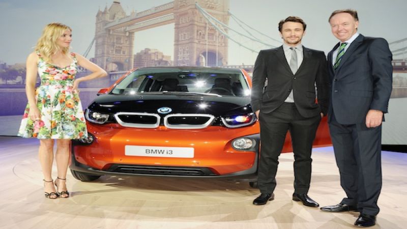 James Franco BMW i3, 2014 BMW i3