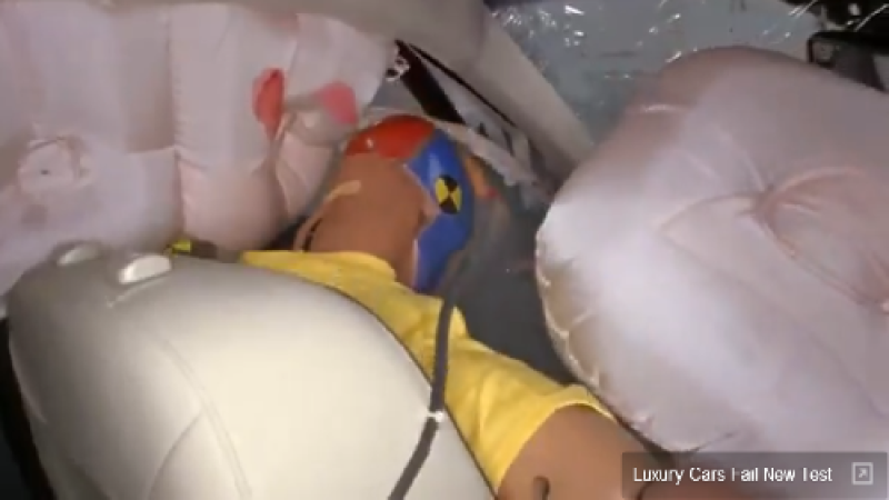 Luxury Car Fails Crash Tes