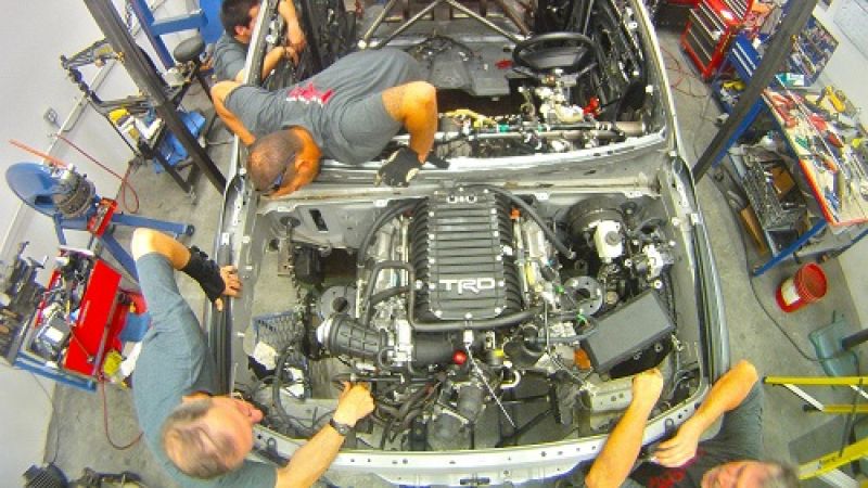 Toyota Racing DragQuoia