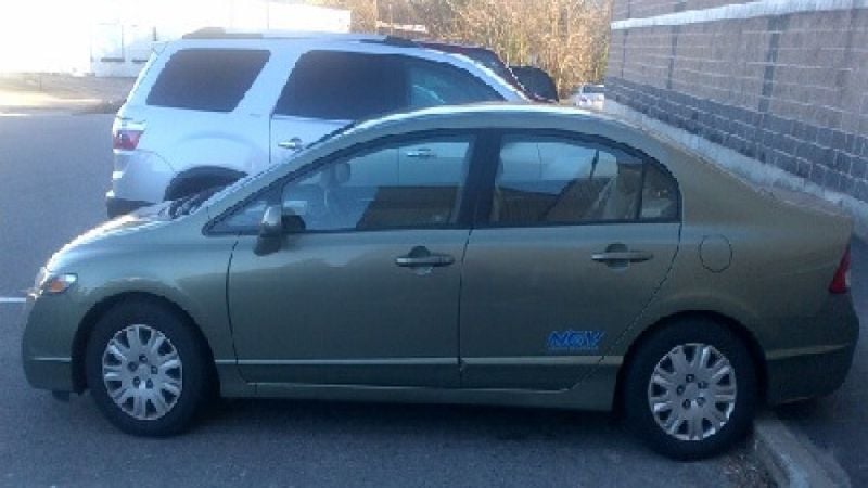 Honda Natural Gas Vehicle