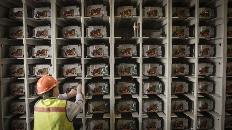 Camry batteries re-used for solar power