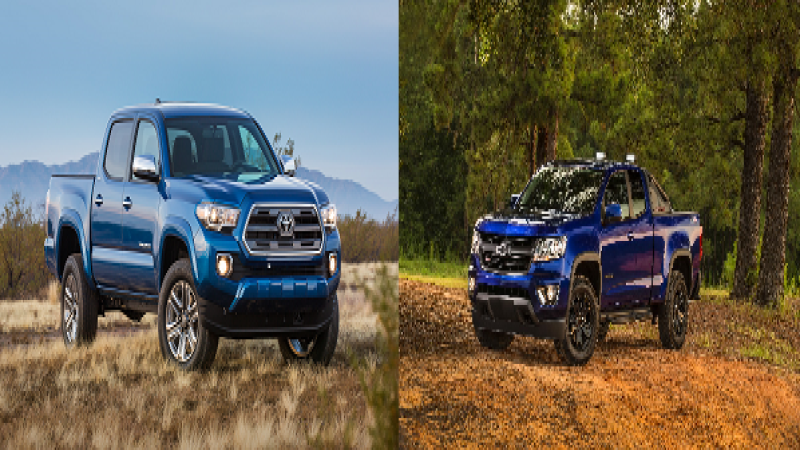 2016 Toyota Tacoma vs. Chevy Colorado