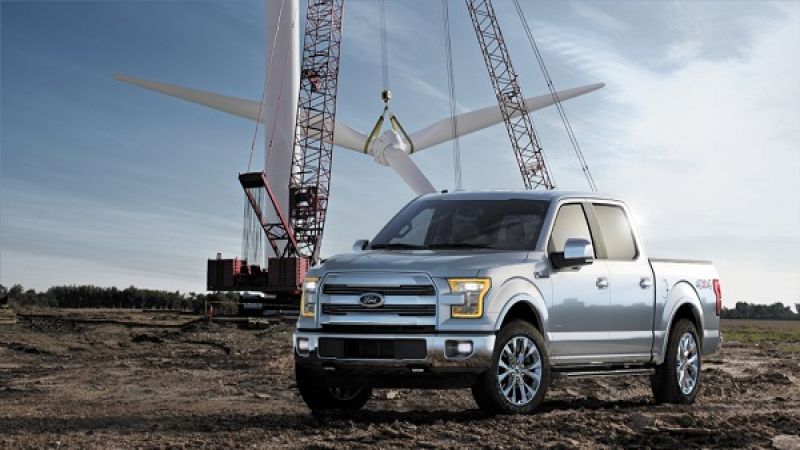 2015 Ford F-150 Aluminum Hail