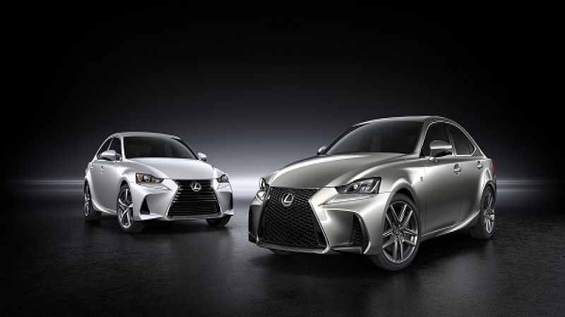 2017 Lexus IS 200t, IS 350 Changes 