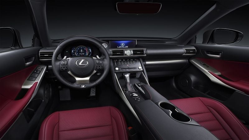 2017 Lexus IS Sports Sedan Interior Changes