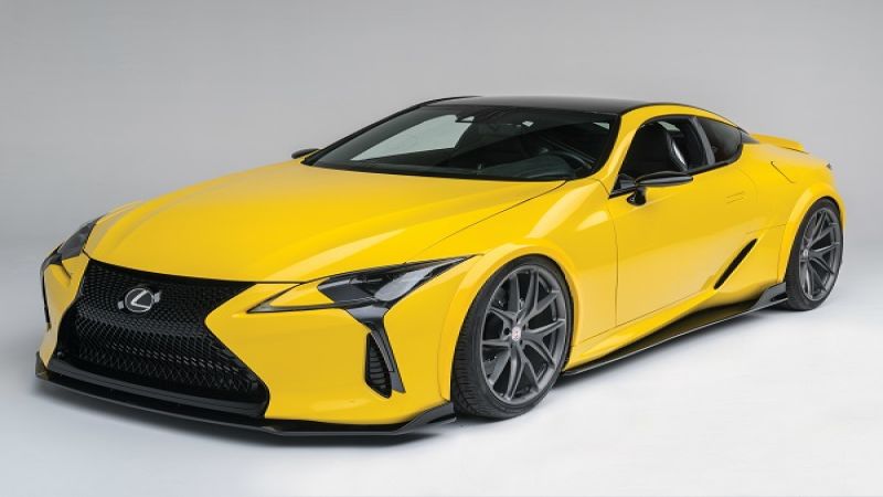 Lexus brings bored-out LC 500 to SEMA