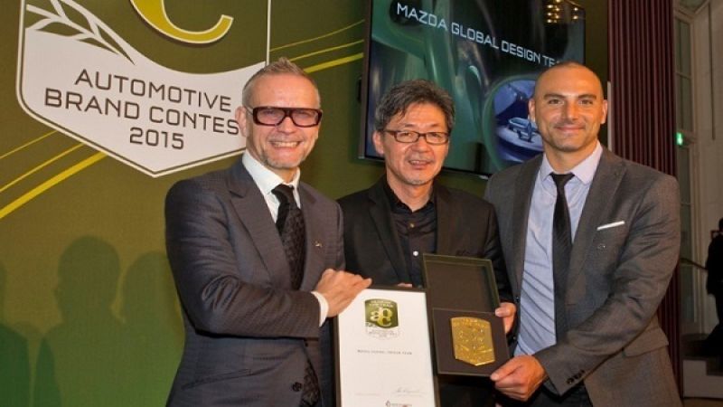 Mazda wins German design award.