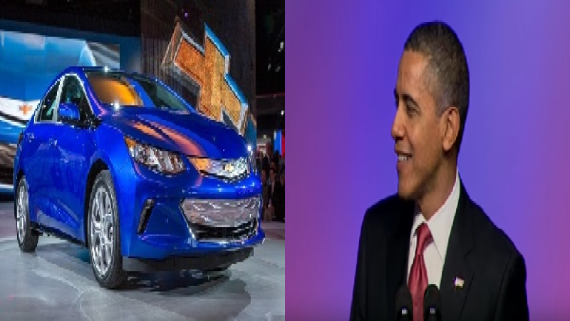 What color Chevrolet Volt will Barack Obama drive?