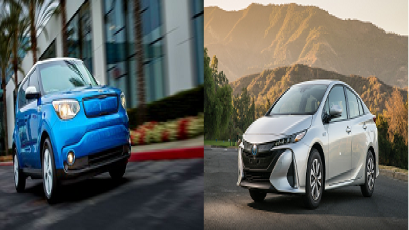 2017 Toyota Prius Prime vs. 2016 Kia Soul EV