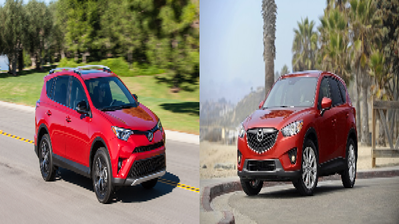 2016 Toyota RAV4 XLE vs. Mazda CX-5 Touring-  $30K Comparison