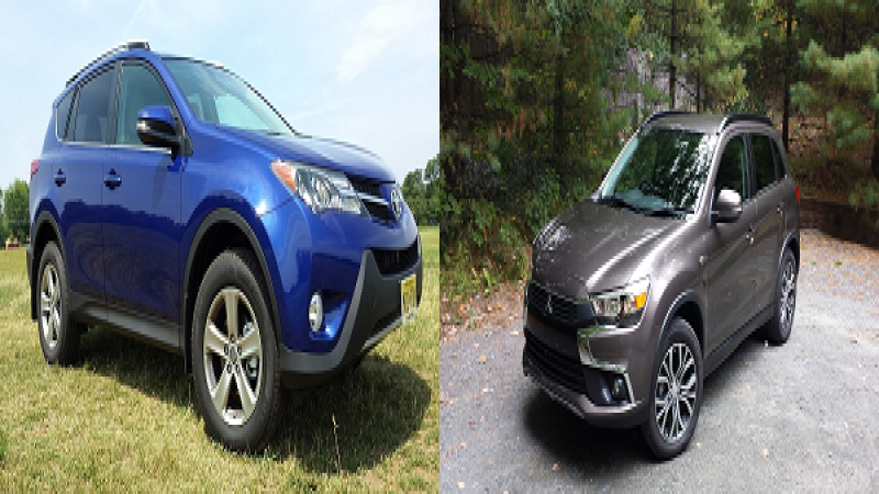 2017 Mitsubishi Outlander SEL AWC vs. Toyota RAV4 LE AWD