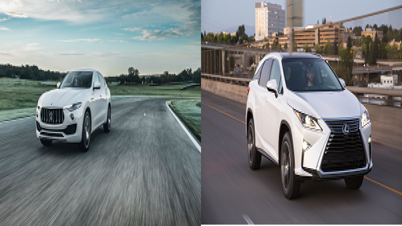 2017 Maserati Levante vs. Lexus RX 350 - Style Comparison