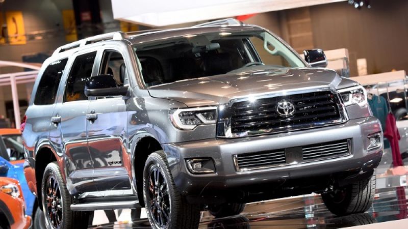 2018 Toyota Sequoia TRD Sport has show to match the go.