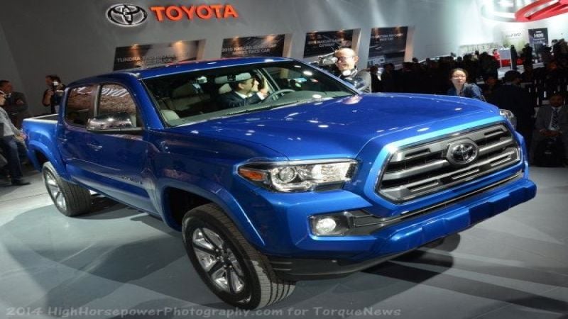 2015 Toyota Tacoma and 2015 Chevy Colorado