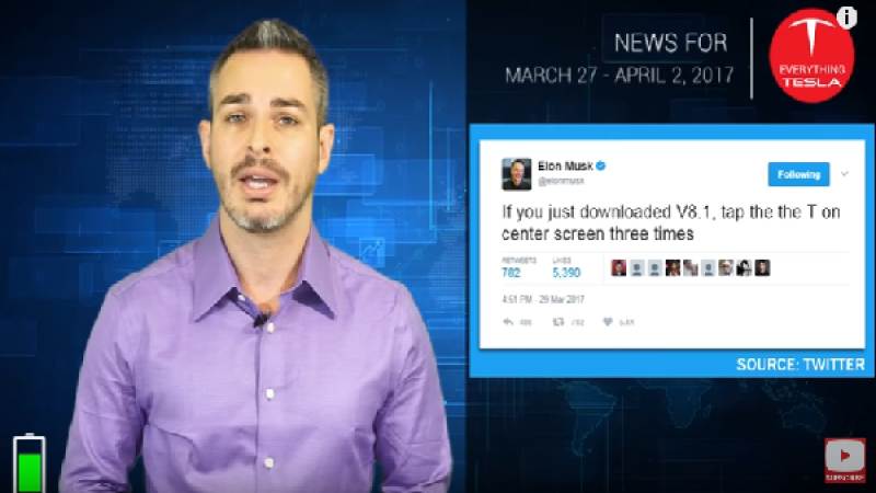 Tesla, Inc. news for April 3rd includes infotainment surprises, Space X and investment updates.