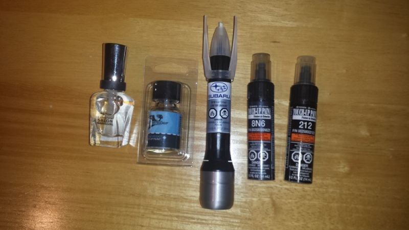 How to properly repair paint chips on your car.