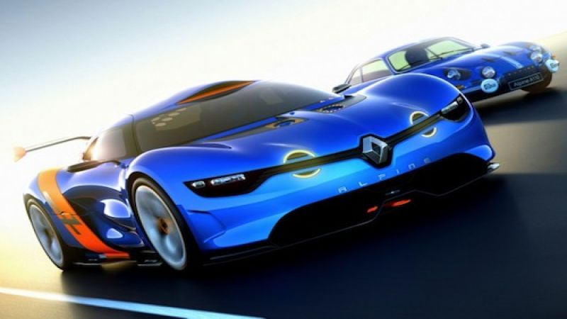Renault Alpine A110-50 concept inspired by Berlinette