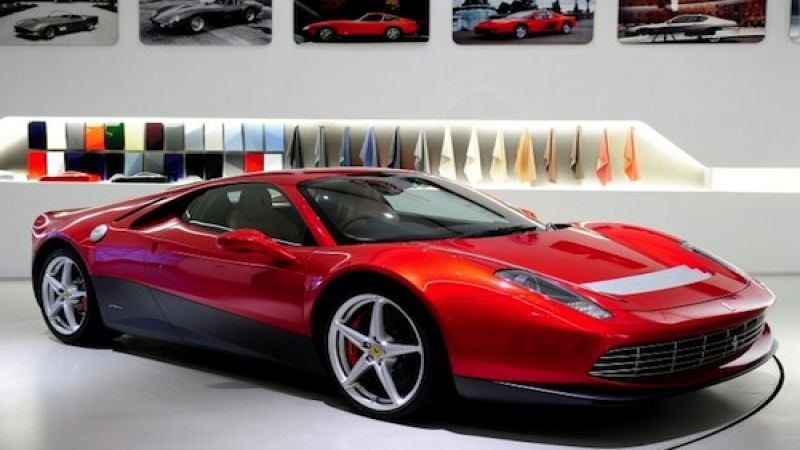 Eric Clapton's SP12 EC Ferrari