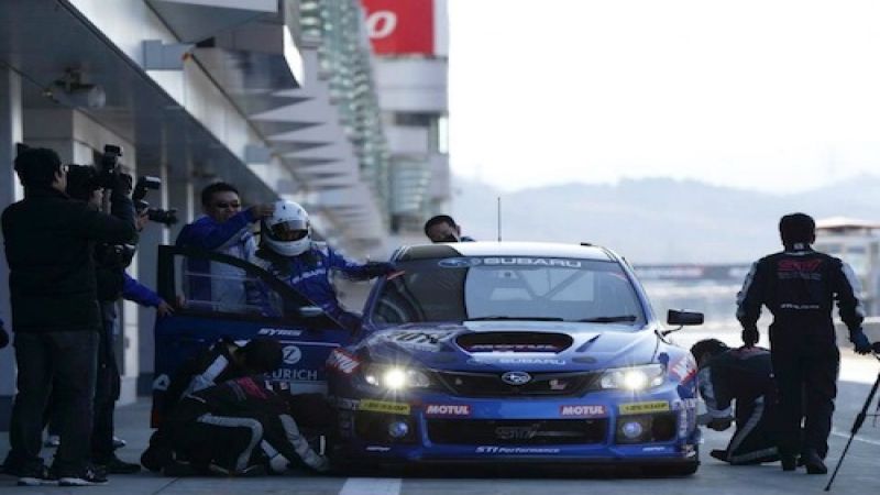 2013 Subaru WRX STI 4-door Nurburgring race car